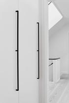 Furnipart - Mango L - greb i Zink/Aluminium Sort CC2x544mm L1100mm B12mm H35mm